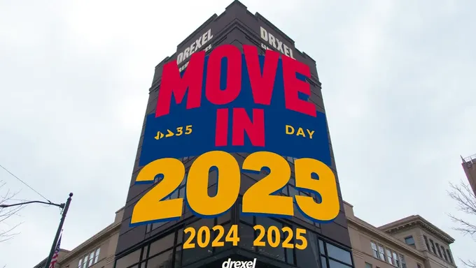 Préparatifs pour le jour de déménagement de Drexel 2024-2025