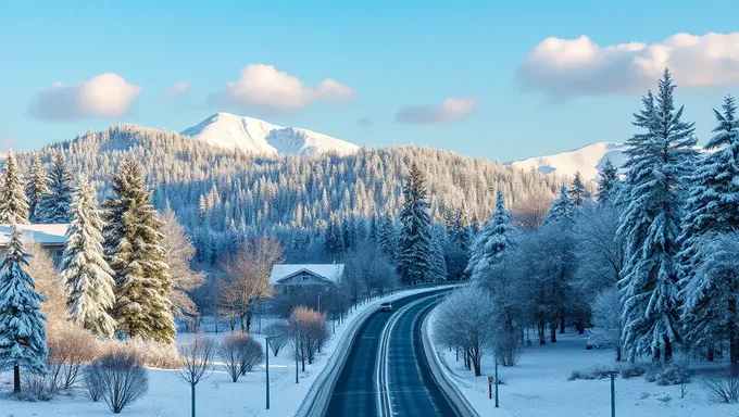 Prévision des jours froids et enneigés de l'hiver 2025-2025