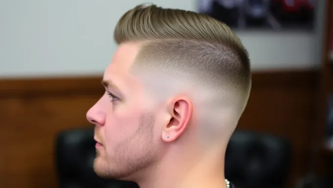 Prévision du cadrage masculin 2025 : coupe fade