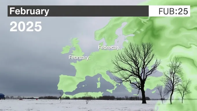 Prévision météo pour février 2025 publiée