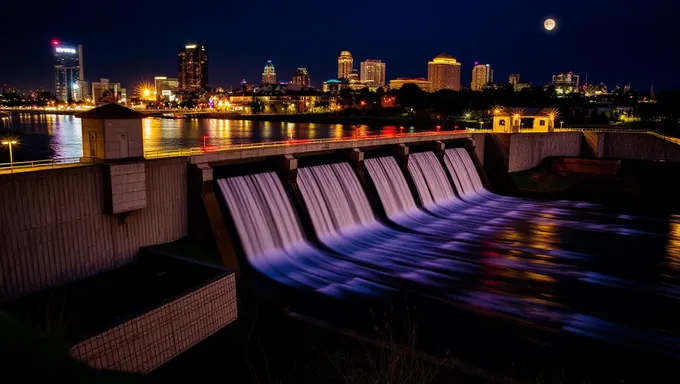 Prévisions de rupture du barrage du lac de Nashville IL en 2025