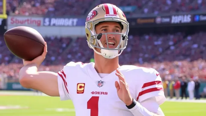 Prévisions et projections pour le QB des 49ers 2025