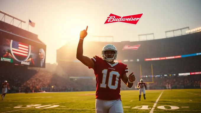 Publicités Budweiser du Super Bowl 2025 diffusées pendant la mi-temps