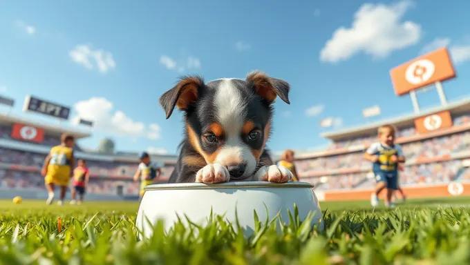 Puppybowl 2025 : Fête des chiots joyeux