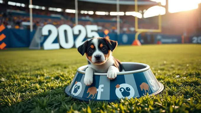 Puppybowl 2025 : événement rempli de joie à venir