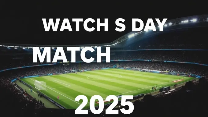 Quand est-ce que le jour de match 2025 aura lieu