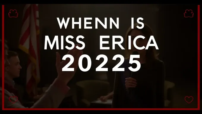 Quand est-elle officiellement annoncée Miss Amérique 2025