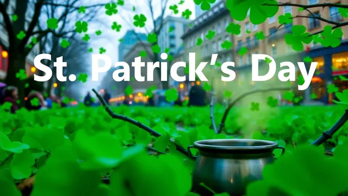 Quand est la Saint-Patrick 2025 aux États-Unis