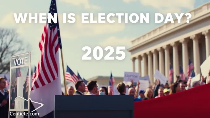 Quand est le jour de l'élection 2025 aux États-Unis