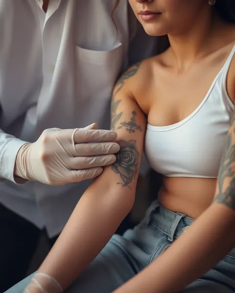 Quel lotion utiliser sur une zone tatouée fraîchement