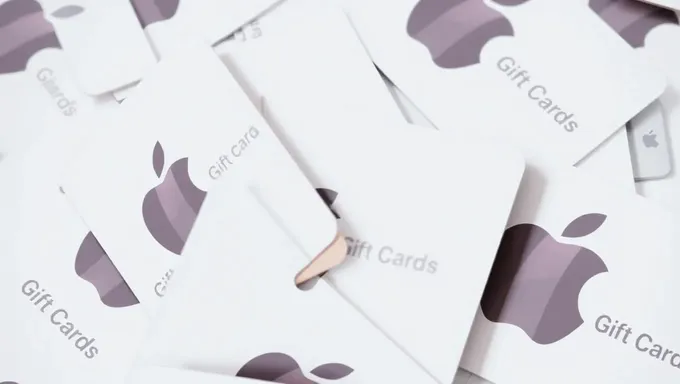 Rappel des cartes-cadeaux Apple 2025 déclaré par les responsables de la compagnie