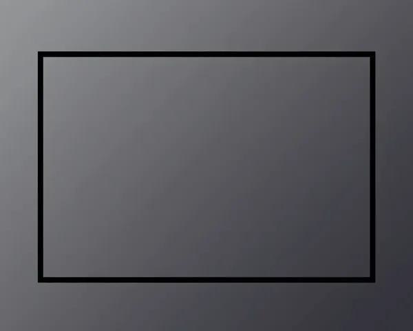 Rectangle Noir PNG Fonds Transparent