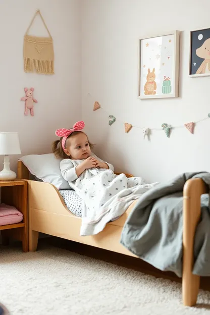 Routine de nuit établie pour le lit de bébé