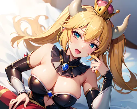 Règle 34 de Bowsette : Règle 34 de Bowsette