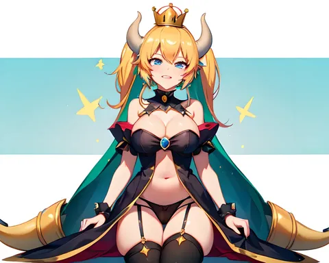 Règle 34 de Bowsette : Règle 34 de Bowsette