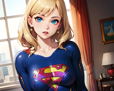 Règle 34 de Supergirl : Scène de Centre