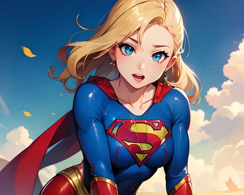 Règle 34 de Supergirl Libère Sa Fureur