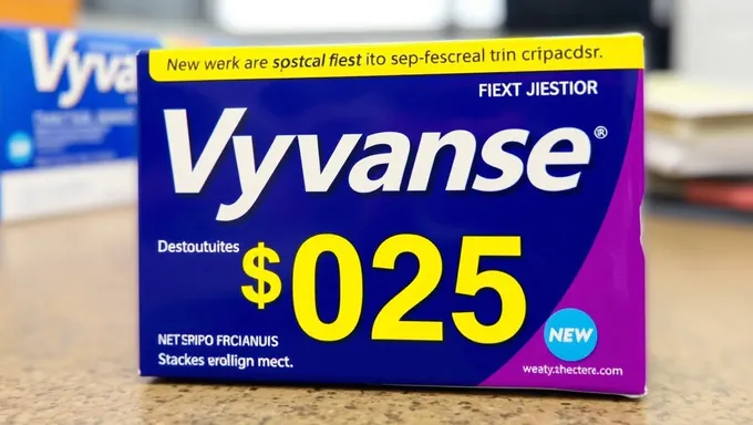 Réduction de Vyvanse pour les utilisateurs de 2025