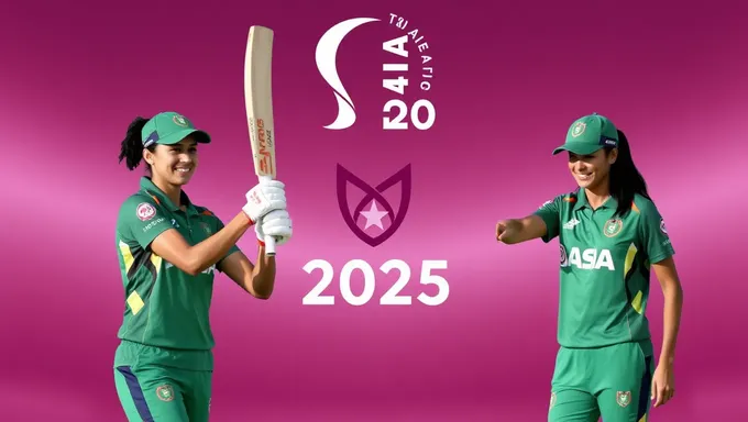 Répartition du Montant des Prix de la Coupe du monde T20 des femmes Asie 2025