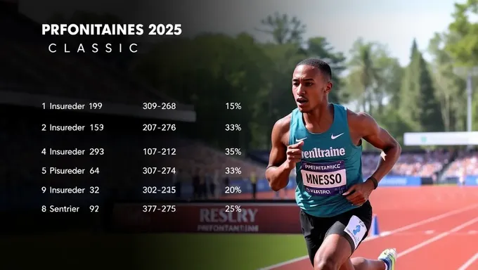 Résultats du Prefontaine Classic 2025 révélés