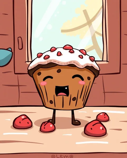 Résumé Cartoon Muffin Pictures