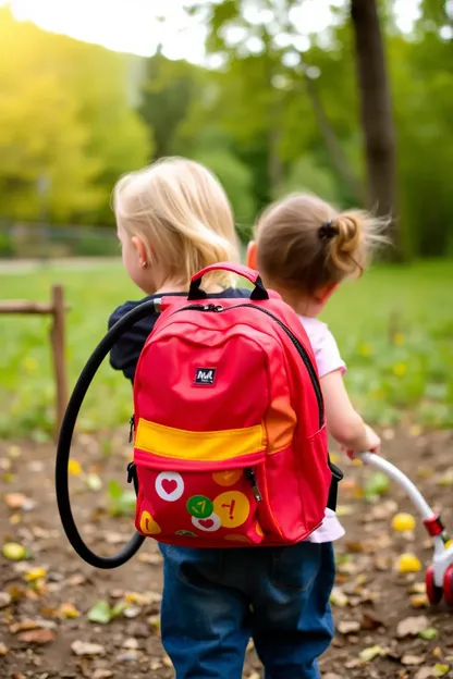 Sac à dos des filles de l'espace de jeu : beau et fonctionnel pour les filles