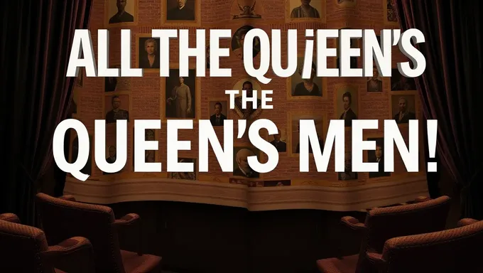 Saison 4 de All the Queen's Men 2025 officiellement annoncée