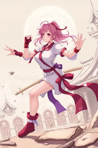 Sakura la Fille Combattante : Bataille Inlassable de Sakura contre les Ennemis Sombres