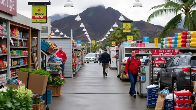 Salaire minimum à Hawaï en 2025 atteindra bientôt 15 dollars