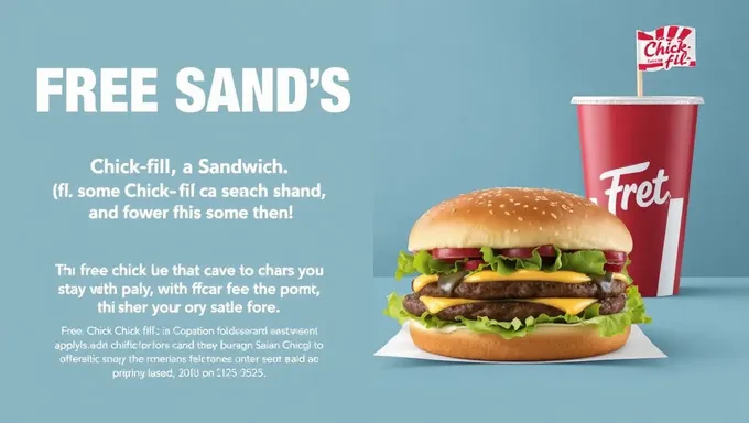 Sandwich Chick-fil-A gratuit le 17 avril 2025