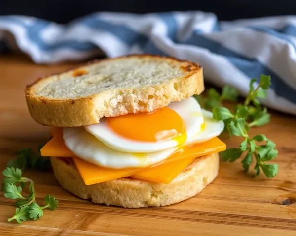 Sandwich au fromage et aux œufs Fichier PNG téléchargé