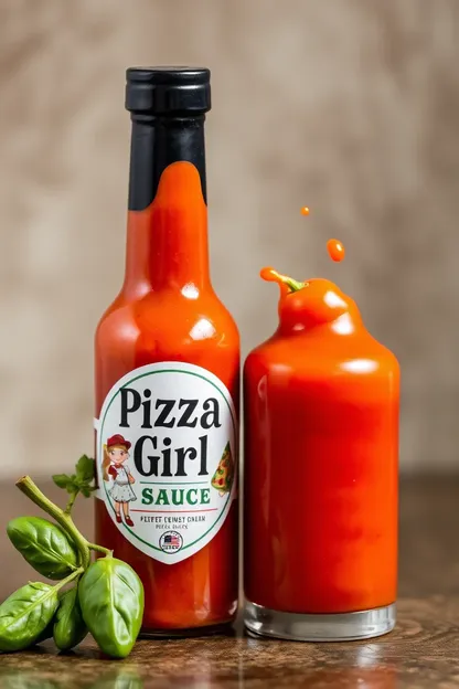 Sauce de pizza fille : plat appétissant et savoureux