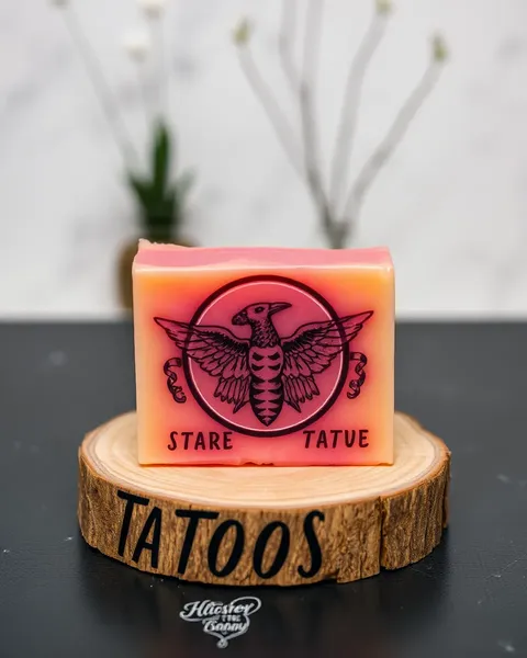 Savon de tatouage pour peau propre et design