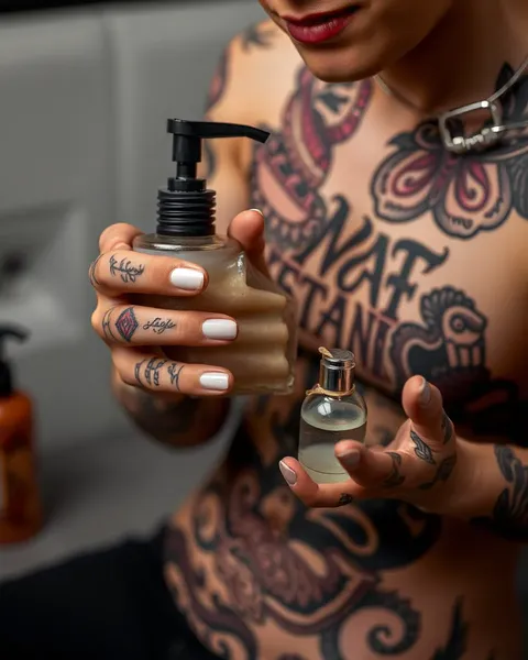 Savon pour tatouages : efficace pour l'après-soins des tatouages