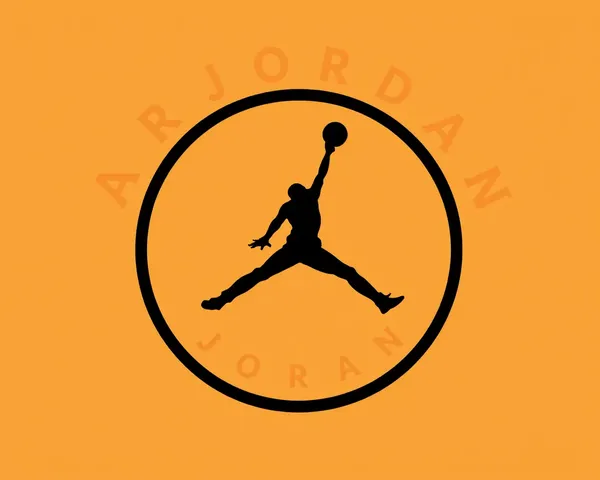 Schéma de couleur de logo Air Jordan en format PNG