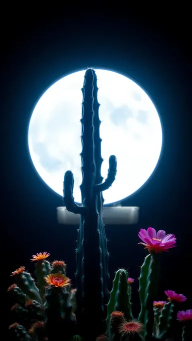 Seins de Cactus Répétés pour Effet