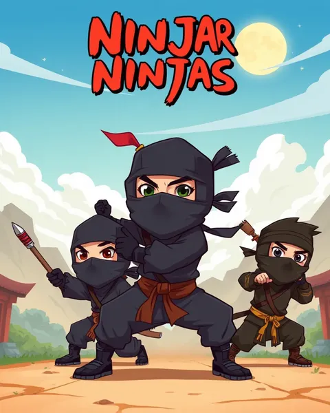 Seules les images de cartoons de ninjas existent