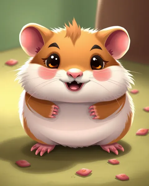 Seuls des images de cartons de hamsters