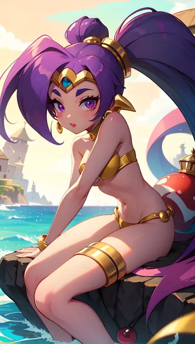 Shantae Hentai présente un Protagoniste doté de Pouvoirs Magiques