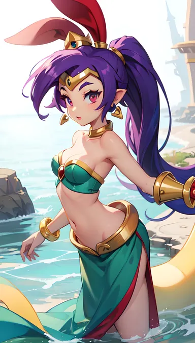 Shantae R34 : Héroïne génie de moitié R34