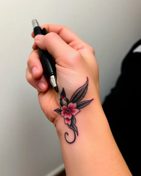 Signification culturelle des conceptions de tatouage de stylo