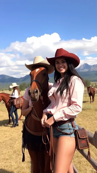 Signification culturelle des cowgirls à seins gonflés