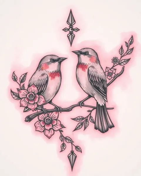 Signification culturelle des oiseaux dans les sens des tatouages