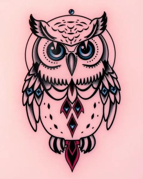 Signification de tatouage d'Hibou dans différentes cultures