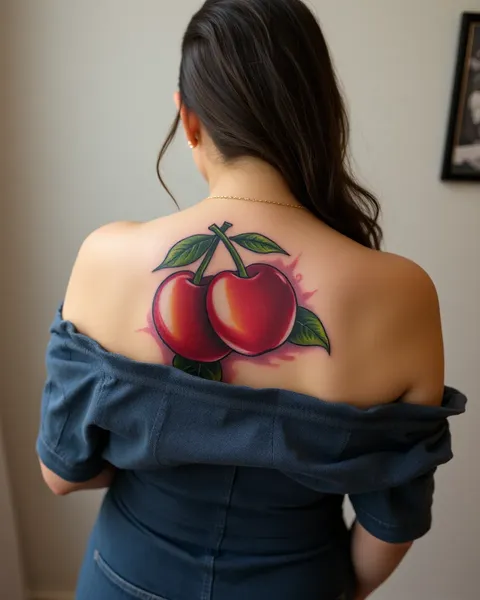 Signification du tatouage de cerise : un symbole d'amour et de passion