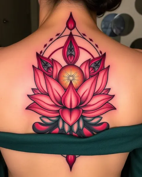 Signification du tatouage de fleur de lotus dans le bouddhisme et l'hindouisme