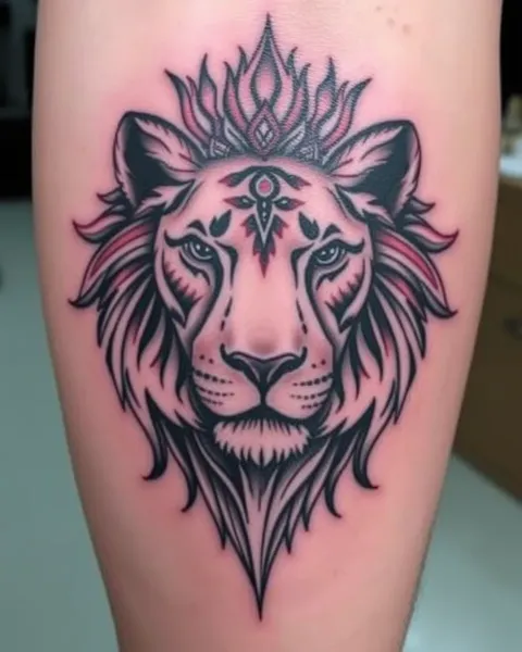 Signification du tatouage de lionne : explication du symbolisme