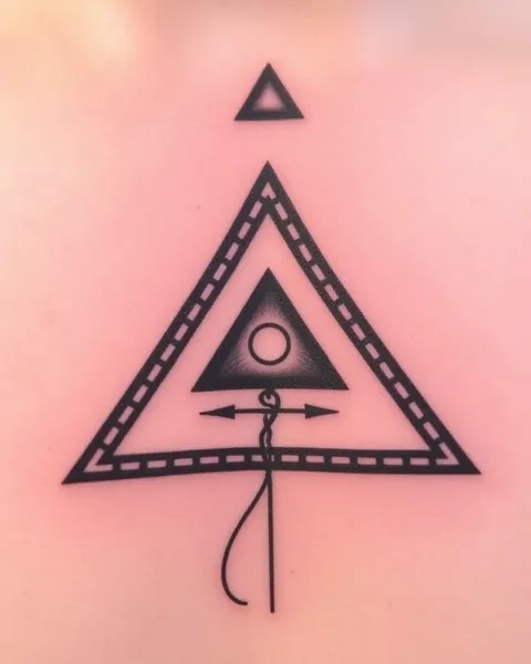 Signification et importance du tatouage triangulaire dans la culture moderne