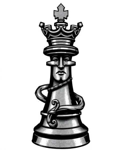 Signification et symbolisme du pion d'échecs roi