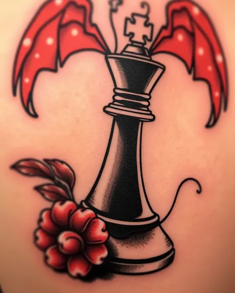 Signification et symbolisme du pion d'échecs tatoué expliqué